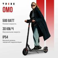 Электросамокат Tribe_USD TRIBE Omo, черный, 8" колеса, 350 Вт мотор, 5,2 Ач батарея, TES-OMO085200BLACK