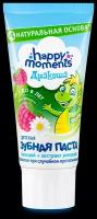 Зубная паста Happy Moments Дракоша со вкусом малины от 1 до 8 лет, 60 мл