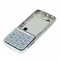 Корпус для Nokia C3-01, полный, серебро