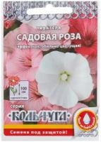 Семена цветов Лаватера "Садовая роза" смесь, серия Кольчуга, О, 0,3 г