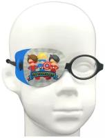 Окклюдер на очки eyeOK на правый глаз для мальчика размер S