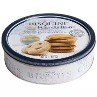Сдобное печенье ассорти Bisquini 340 грамм