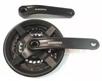 Шатуны Shimano TY FC-TY301 24/34/42Т 170мм чёрные 580231