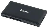HAMA Устройство чтения карт памяти USB3.0 Hama Multi черный 181018