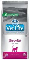 Корм Farmina Vet Life Cat Struvite для кошек при МКБ 2 кг