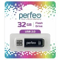 USB Флеш-накопитель USB накопитель Perfeo 32GB C13 Black