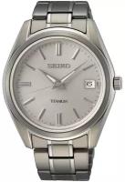 Наручные часы SEIKO CS Dress SUR369P1, серебряный, серый