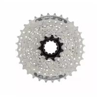 Кассета велосипедная Shimano CS-HG201, 9 скоростей, 11-34T, серебристая, ECSHG2019134