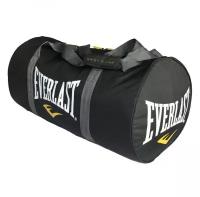 Сумка спортивная Everlast, плечевой ремень, черный