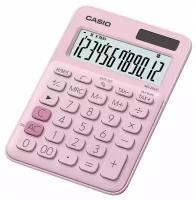 Калькулятор настольный Casio MS-20UC-PK-S-UC розовый 12-разр