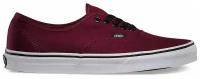 Кеды Vans AUTHENTIC VQER5U8 бордовые (39)