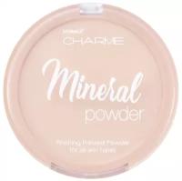 CHARME Пудра для лица компактная MINERAL Тон 02 Бежевый 8 г