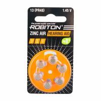 Батарейки Robiton ZA13 (PR48) для слуховых аппаратов (60 шт)