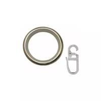 Кольца для карнизов с пластиковой вставкой (Антик, кольца для трубы 16 мм)