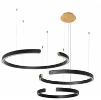 Светильник подвесной Loft it Ring, 10025/3 Black, 108W, LED