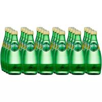 Вода минеральная Perrier (Перье) лимон, 24 шт по 0,33 л, стекло