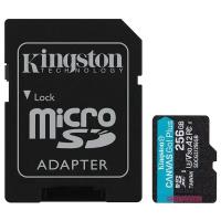 Карта памяти 256Gb - Kingston Canvas Go! Micro Secure Digita