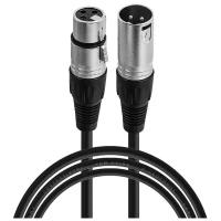 Кабель для микрофона XLR (M) - XLR (F), 5 м