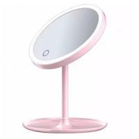 Зеркало для макияжа Xiaomi DOCO Daylight Pro Pink