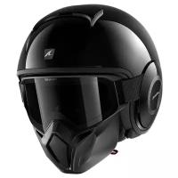 Шлем Shark STREET DRAK BLANK Black Glossy