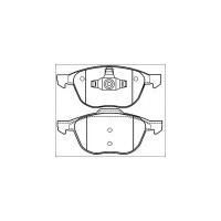 Колодки передние Akyoto AKD-0365 Ford: 3M512K021AB B3YH-33-23Z 3M512K021AA 1321517 1519528 1695810 1075558 1136519