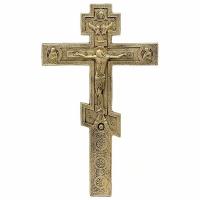 Крест Распятие настенное литое, размер 31*18,5 см
