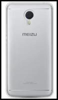 Чехол силиконовый для Meizu M3 Note, прозрачный