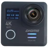 Видеокамера экшн Digma DiCam 450 Black