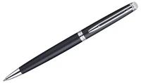 Ручка шариковая Waterman "Hemisphere Matt Black PТ" синяя, 1,0мм, подарочная упаковка