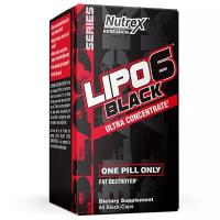 Жиросжигатель Nutrex Lipo 6 Black Ultra Concentrate, 60 капсул / Термогеник для похудения мужчин и женщин