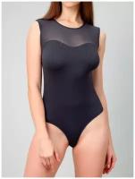 Боди SeamlessFLEX Body Transparenza, graphite (серый), 2S-44