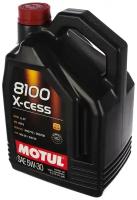 Синтетическое моторное масло Motul 8100 X-cess 5W30, 5 л, 5 кг, 1 шт