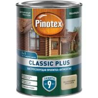 PINOTEX CLASSIC PLUS пропитка-антисептик быстросохнущая 3 в 1, ель натуральная (0,9л)