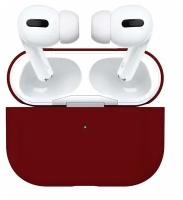 Чехол для Apple AirPods Pro силиконовый InnoZone - Бордовый (APP-20C-M-05)