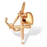 Подвеска из золота «Вера, Надежда, Любовь»