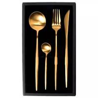 Набор столовых приборов Maison Maxx Stainless Steel Cutlery Set CYZ-001J Gold