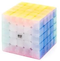 Кубик Рубика QiYi MoFangGe 5x5x5 Qizheng Jelly Прозрачный