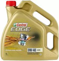 CASTROL 15A71C Масло моторное Castrol EDGE 0W-40 A3/B4 4л