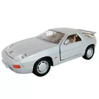 Porsche 928 S4 масштаб 1:24 коллекционная модель автомобиля MotorMax 73237 silver