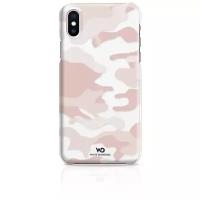 Чехол Camouflage Case Rose Gold для iPhone X, розовое золото, 1360CFL56, White Diamonds