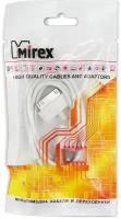 Кабель соединительный Mirex USB 2.0 AM - 30pin (M) 1 метр, белый