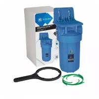 Aquafilter FH10B1-WB корпус 10BB на холодную воду голубой (FH10B1-WB без манометра)