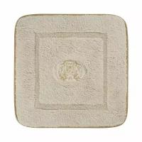 Migliore Коврик для ванной комнаты 60х60 см., вышивка логотип MIGLIORE, кремовый, окантовка золото 30771