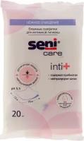 Влажные салфетки SENI CARE Inti+ для интимной гигиены, 20 шт