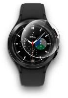 Гидрогелевая защитная пленка на Samsung Galaxy Watch 4 Classic (46 mm)/Самсунг Галакси Вотч 4 Классик /46 мм прозрачная на смарт часы 2 шт. Brozo