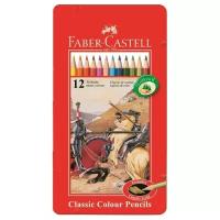 Faber-Castell Набор цветных карандашей "Рыцарь", 12 цв. sela