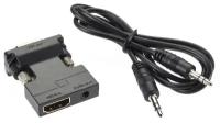 Aopen кабели VCOM CA336A Переходник HDMI F --> VGA M +audio,1080 60Hz, VCOM 4895182225145