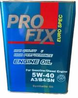 Profix Моторное масло Profix 5W40 SN/A3/B4, 4л
