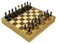 Шахматы исторические с раскрашенными фигурами «Великая Отечественная Война» RTS-53. D