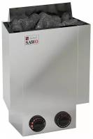 Электрическая печь SAWO NORDEX MINI NRMN-36NB-Z (3,6 кВт, встроенный пульт, внутри оцинковка, снаружи нержавейка)